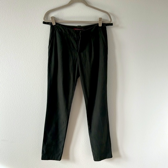 Comptoir des cotonniers dark green casual pant - Picture 1 of 8